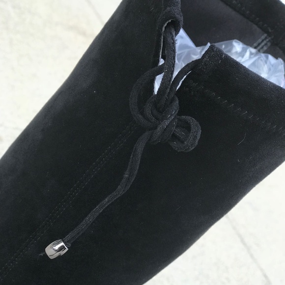 Italina Black Festival Tall Platform Sneaker boot - Picture 5 of 7